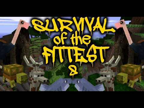 Minecraft: "Survival Of The Fittest" Let's Play Ep #8 - To The Nether!