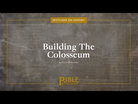 Who Financed The Colosseum? | Spotlight on History | Building The Colosseum