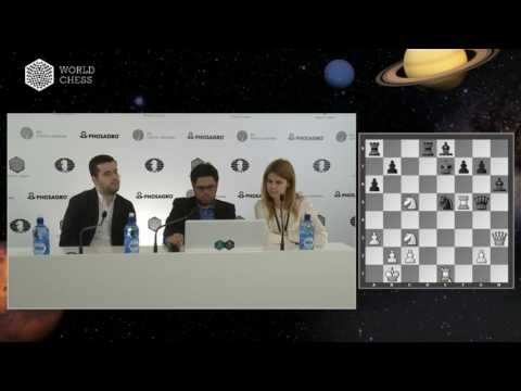 Round 6  Press conference with Nakamura and Nepomniachtchi