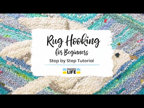 Make Your Own DIY Rug! Rug Hooking Step-by-Step Tutorial for Beginners with Ragged Life