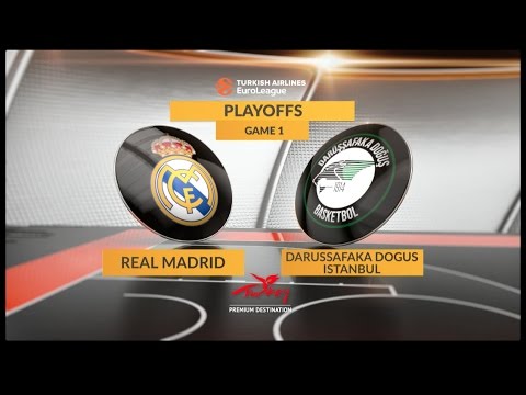 EuroLeague Highlights Playoffs 1: Real Madrid 83-75 Darussafaka Dogus Istanbul
