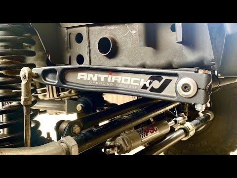 Rockjock Antirock Forged Chromoly Swaybar Arm Install