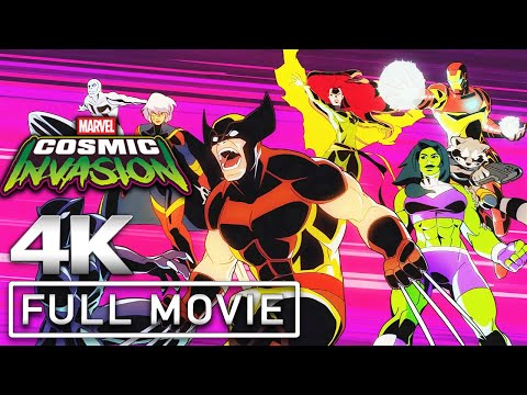 MARVEL COSMIC INVASION All Cutscenes (Full Game Movie) 4K 60FPS Ultra HD