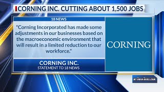 Corning Inc. cuts less than 1,500 jobs worldwide