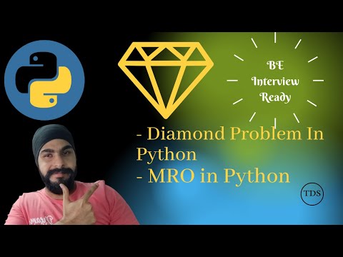 32 Diamond Problem In Python Oops Inheritance Mro Python Python Tutorials For Beginners In Hindi