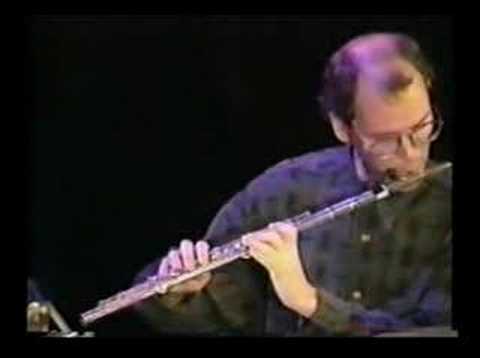 Anders Bostrom Jazz Flute improv on 3/4 tune