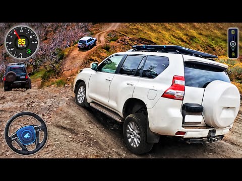 Offroad Jeep Prado Driving Simulator - Real Mountian Climb Drive - Best Android GamePlay