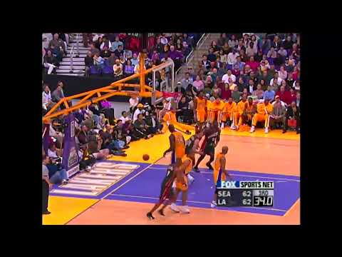 Gary Payton Scores 36 + Hits the Game-Winner