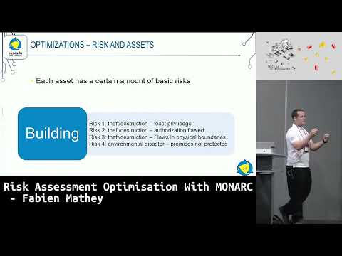Risk Assessment Optimisation With MONARC   Fabien Mathey
