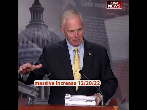 Massive omnibus spending increase: last year $6.3T vs $4.4T in 2019; 23% more than $1.3T than 2019