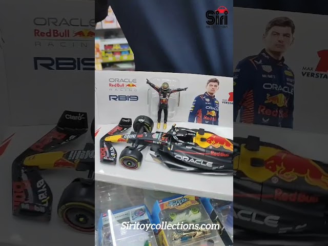 Vídeo relacionado con Burago Set 4 Coches F1 Red Bull, MAX Verstappen, 1:43, Réplica Oficial, Metal Die-Cast, Ruedas funcionales, Modelos RB16 RB18 RB19 RB20, Juguete Coleccionable, 3 años (78516)