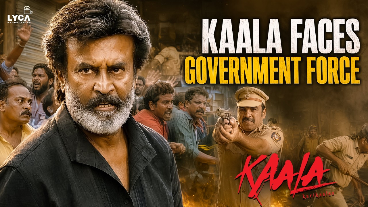 Kaala Defends Dharavi From Hari Dada and the Police - Kaala (Hindi) HD | Rajinikanth | Huma Qureshi