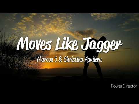 Maroon 5 | Moves Like Jagger | Full HD (Lyrics) Music Video
