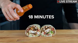 LIVE - Chicken Burrito + Refried Beans thumbnail