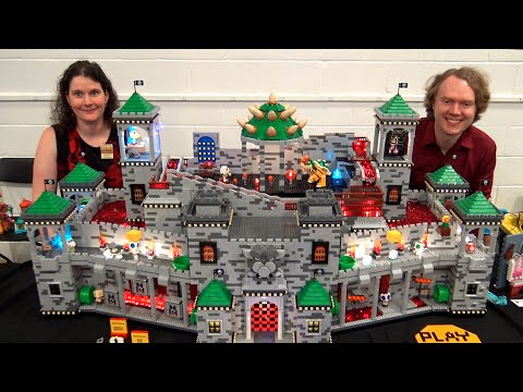 LEGO Super Mario Bowser's Castle with Motorized Lava!