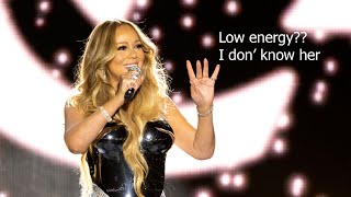 Times Mariah Carey energy was out of control!