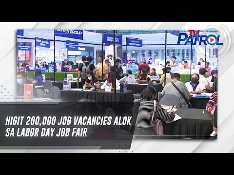 Higit 200,000 job vacancies alok sa Labor Day job fair