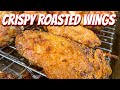 Super crunchy oven baked chicken wings
