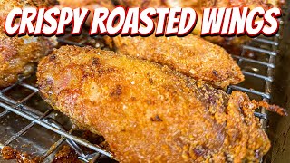 Download lagu Super crunchy oven baked chicken wings mp3