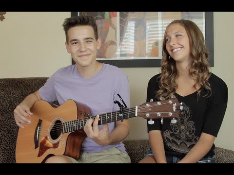 Wake Me Up - Avicii LIVE ACOUSTIC cover by Jacob Whitesides and Mia Bergmann