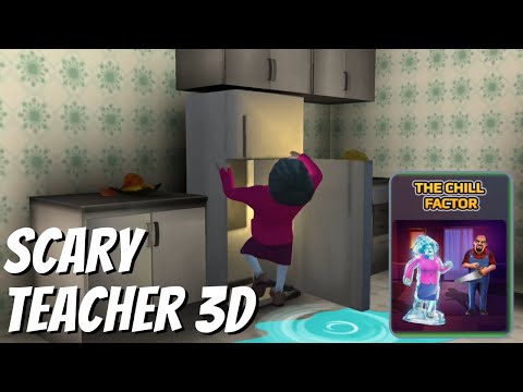 Guruku Di SULAP Menjadi Es Batu‼️THE CHILL FACTOR SCARY TEACHER 3D ‼️NEW UPDATE TINI