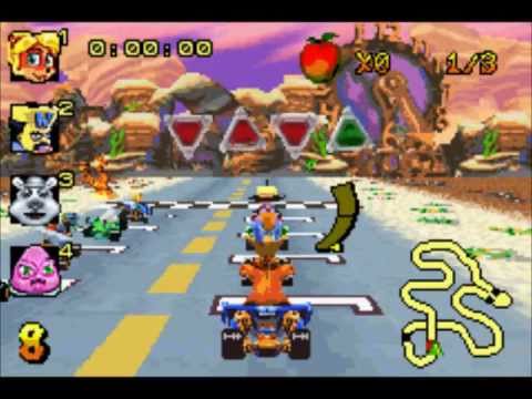 crash nitro kart gba codes