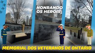 Honrando os Heróis Uma Visita ao Memorial dos Veteranos de Ontario. Um Lugar de Memória