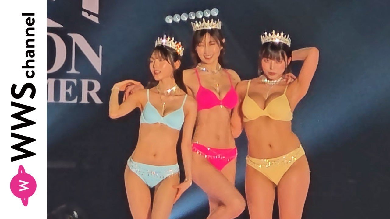 熊田曜子ら関コレ2026 S/Sで水着姿でランウェイ！