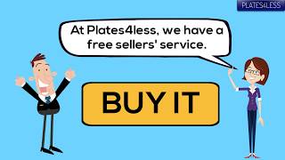 Selling private number plates