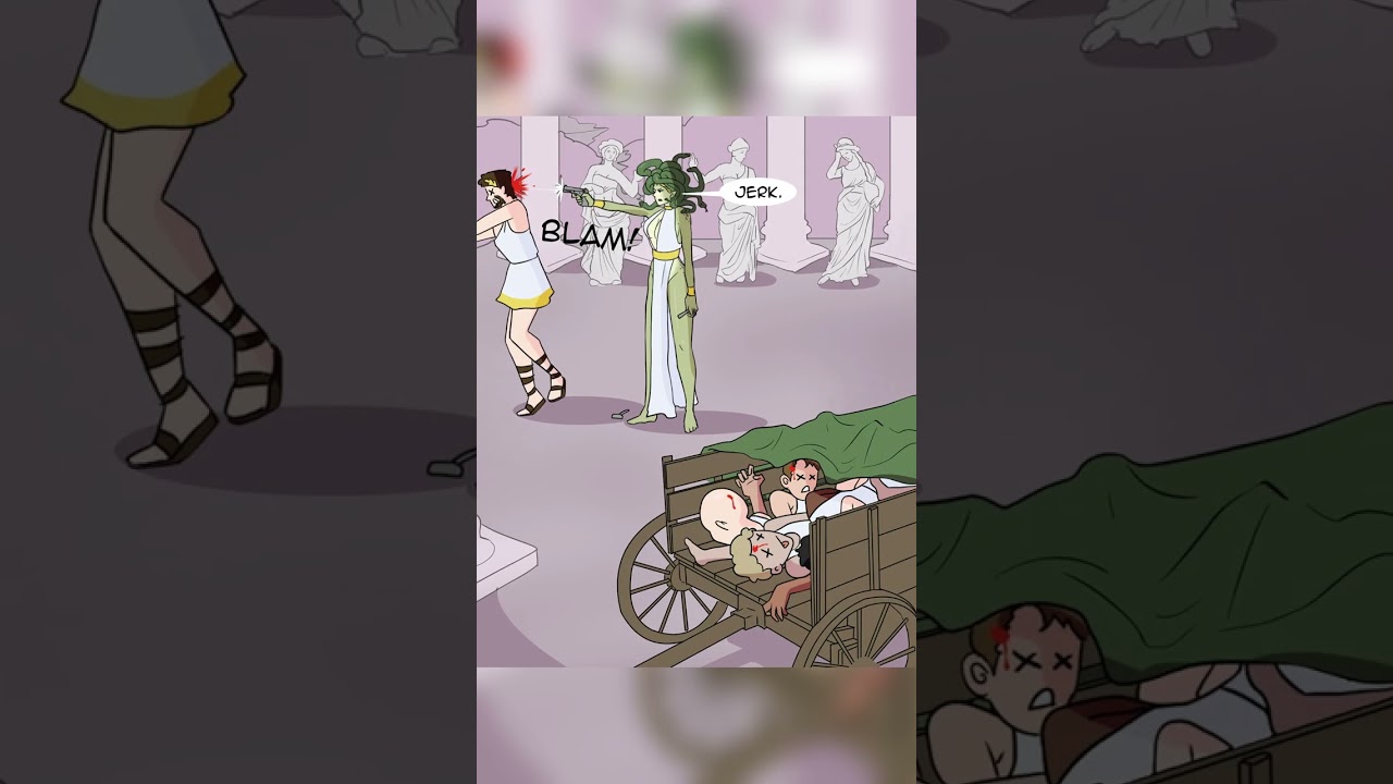 Medusa's True Power #mythology #funny #fyp