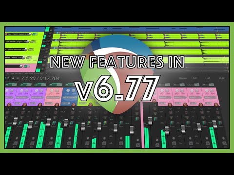 What's New in REAPER V6.77 - very nice improvements for automation and more
