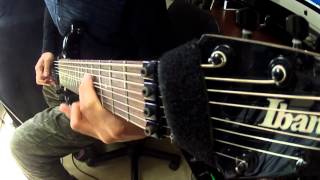 Video thumbnail for 8 String Guitar Demo - Ibanez RGA8 - EMG808 by Hayasaka Akito
