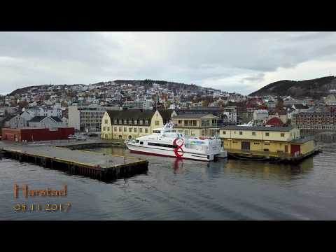 Harstad havn - dronevideo - 2017.11.05 - 4k