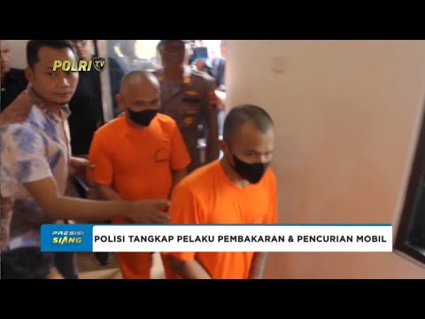 POLRESTA MAGELANG TANGKAP PELAKU PEMBAKARAN &amp; PENCURIAN MOBIL
