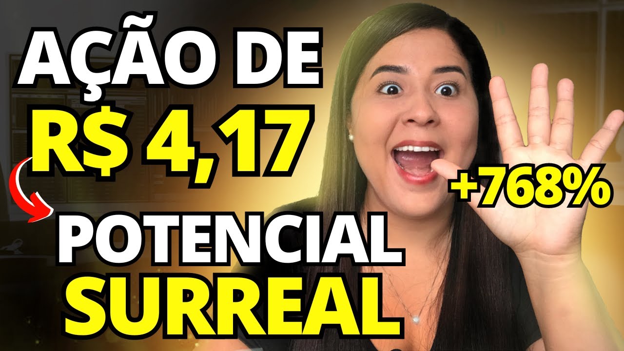 5 AÇÕES BARATAS COM GRANDE POTENCIAL! PREPARE-SE: PODEM SUBIR MUITO!