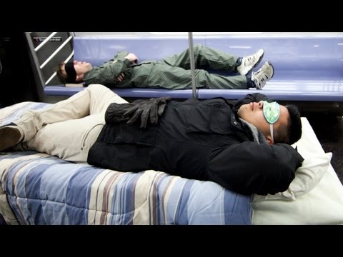 The Sleep Subway Car!