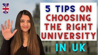5 tips for choosing the right university in the UK for your studies