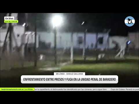 Pelea, fuga y motín en la Unidad Penal 11 de Baradero: cuatro heridos y dos prófugos