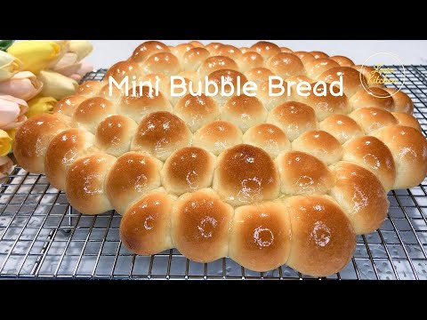 Mini Bubble Bread | Super Fluffy & Lovely | Easy Recipe | 迷你金钱小面包