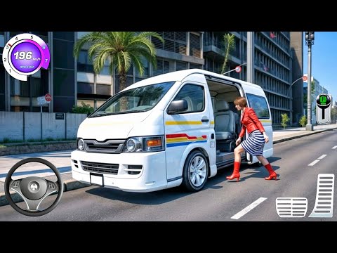 Real Van City Driving Simulator - Mobile Minibus Hill Drive 3D - 2025 Android GamePlay