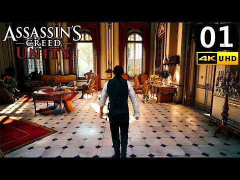 Assassin's Creed Unity Gameplay Walkthrough Part 1 - PC 4K 60FPS No Commentary
