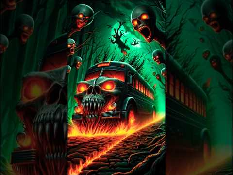 Fire -filled zombie bus💀💀🫣🫣#bus #zombiebus #bhootbus #ghost #aiart #viralshort @dipankar177