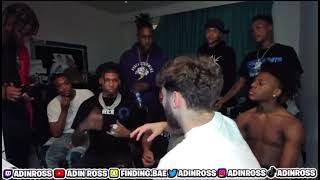 NLE Choppa doing gang signs on Adin Ross’s stream 🔥