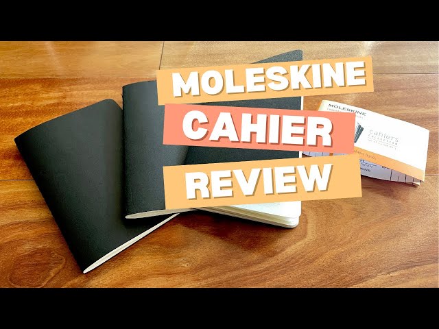 Vídeo relacionado con Moleskine - Cahier Journal, Set de 3 Cuadernos con Páginas Blancas, Cubierta de Cartón, Tamaño Extra Grande 19 x 25 cm, Color Negro, 120 Páginas