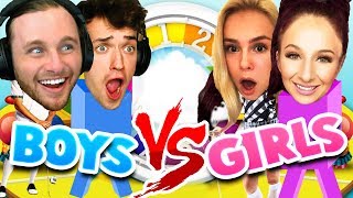 GIRLS VS BOYS: THE GAME OF LIFE!! (rematch)