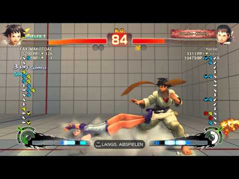 SSF4: AE PSN MATCH FAX-MAKOTOAE (Makoto) Vs. horoo_ (Sakura)