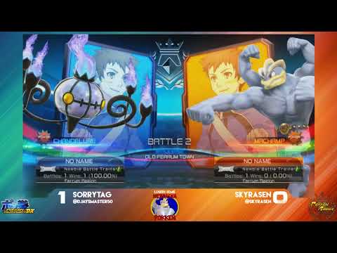 SorryTag (Chandelure) vs SkyRasen (Machamp) - Pokken at LWG - 4-24-18