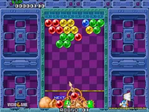 Puzzle Bobble / Bust a Move - Arcade - Gameplay - YouTube
