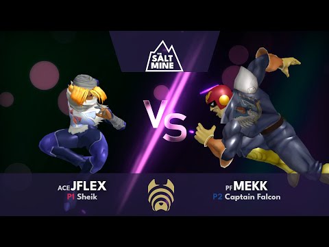 JFlex (Sheik) vs Mekk (Captain Falcon) – Winners Semi Finals | The Salt Mine #33