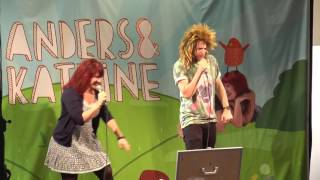 Anders og Katrine fra Lillenørd i Esbjerg Storcenter